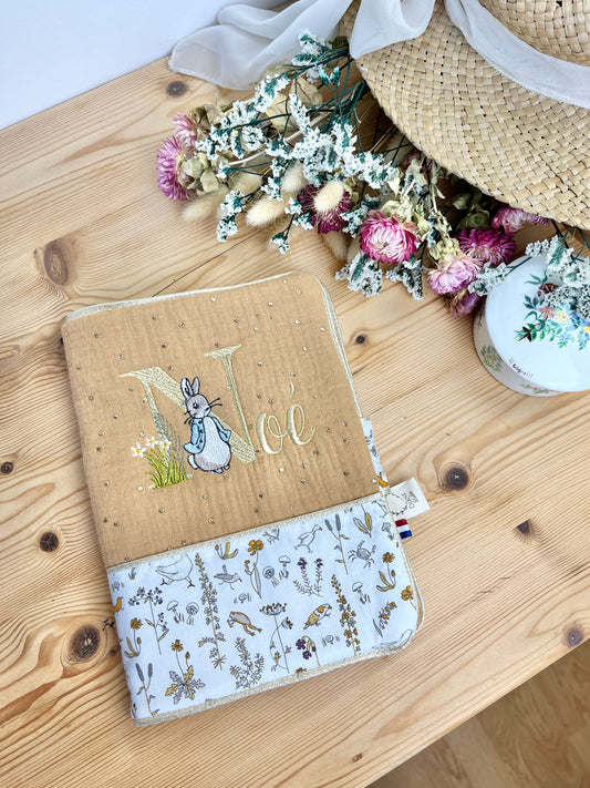 Protège carnet de santé lapin