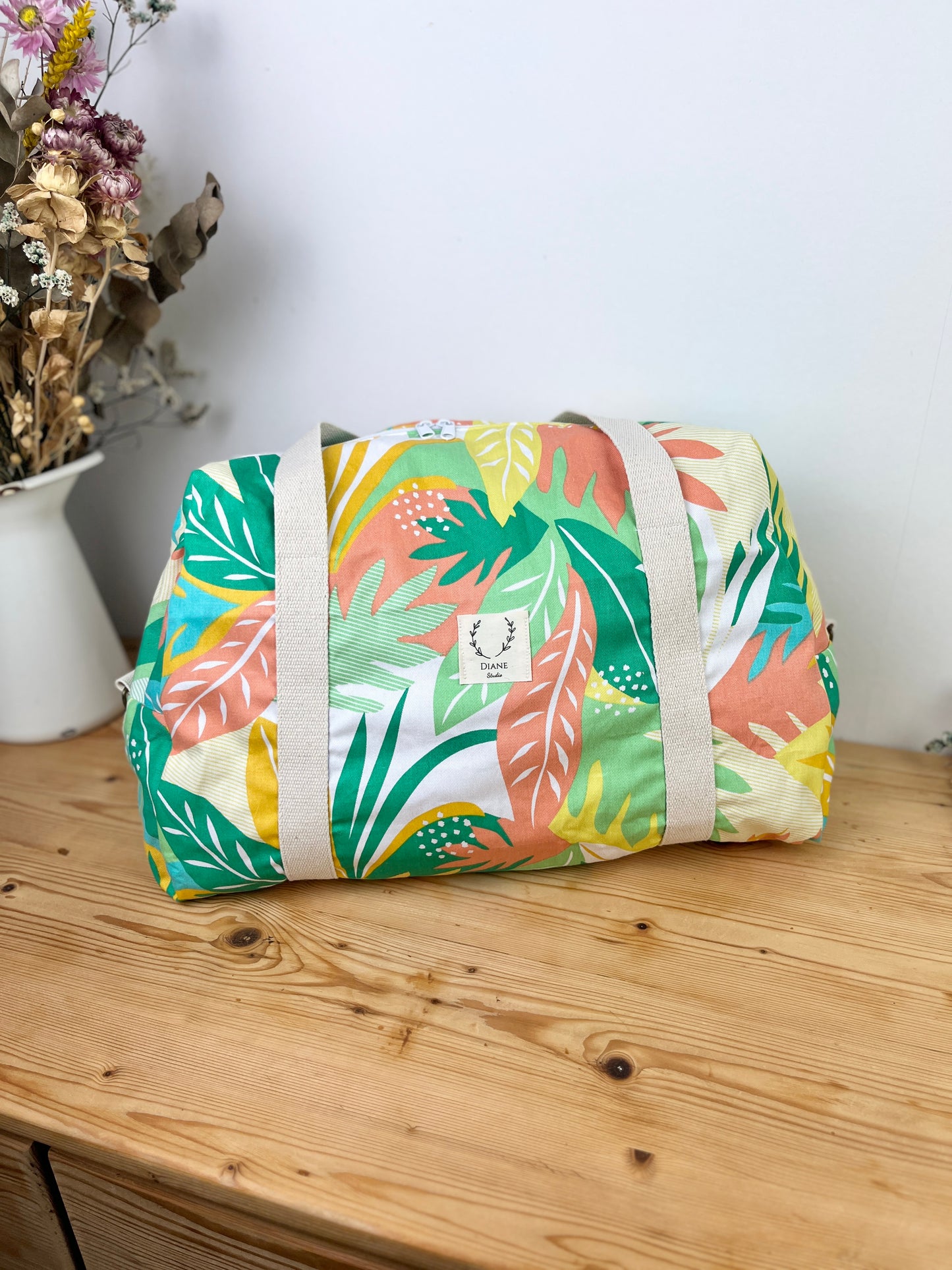 Hélène le sac week-end souple graphique