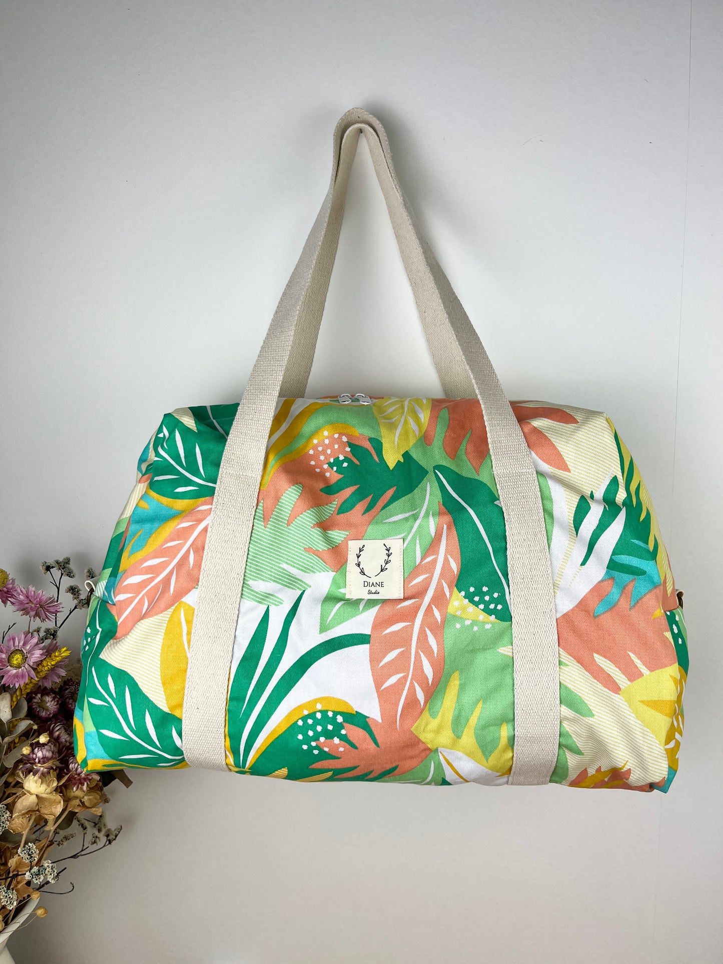 Hélène le sac week-end souple graphique