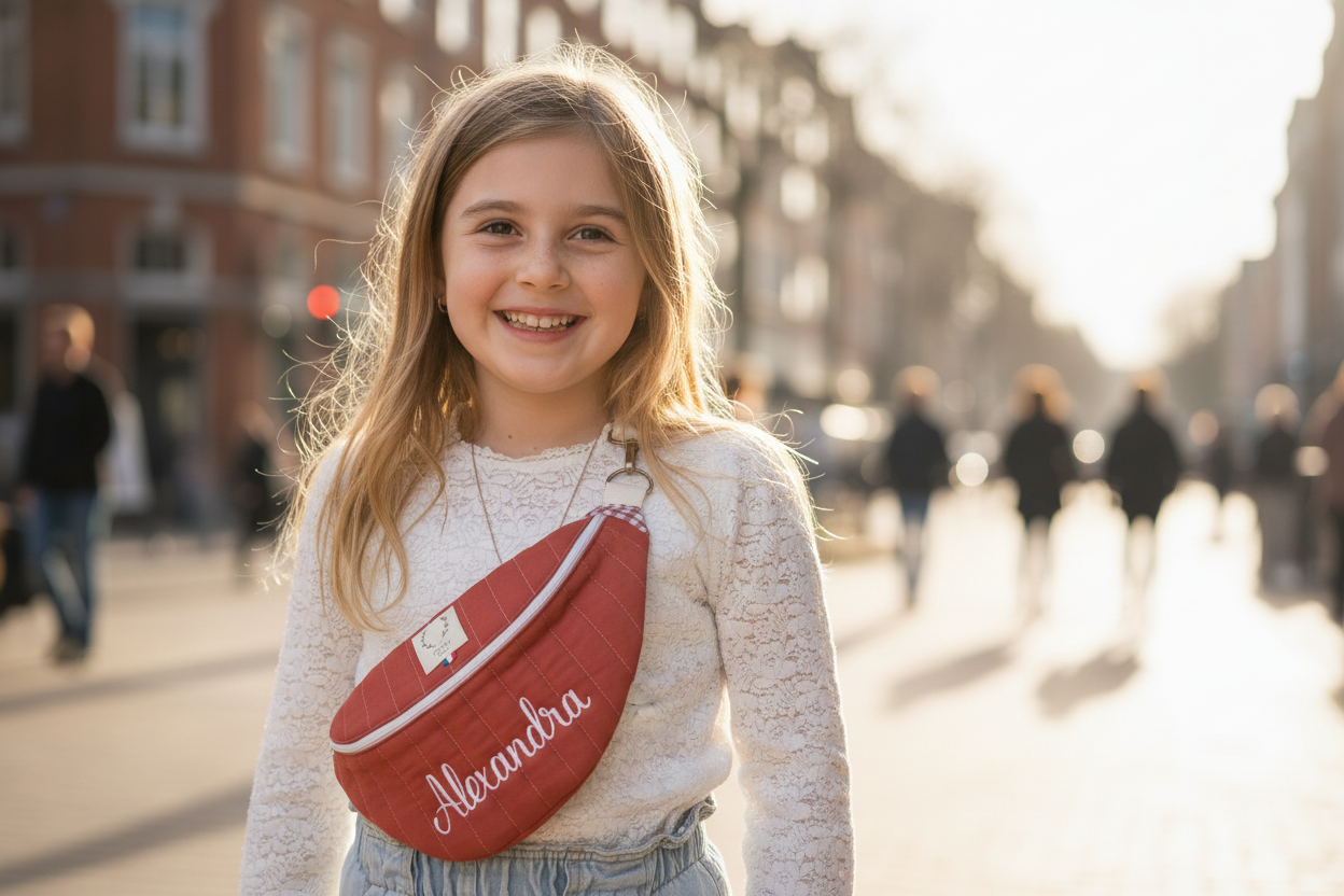 Roxane, the 100% customizable children's fanny pack