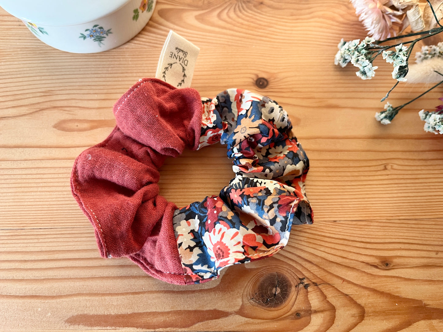 Chouchou gaze tomette et Liberty thorpe burnt