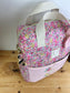Le sac à dos enfant Ombeline Liberty Emma et gaze rose