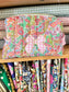 Lisette la trousse de toilette et son noeud brodé