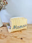 Trousse de toilette brodé maman