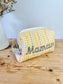 Trousse de toilette brodé maman