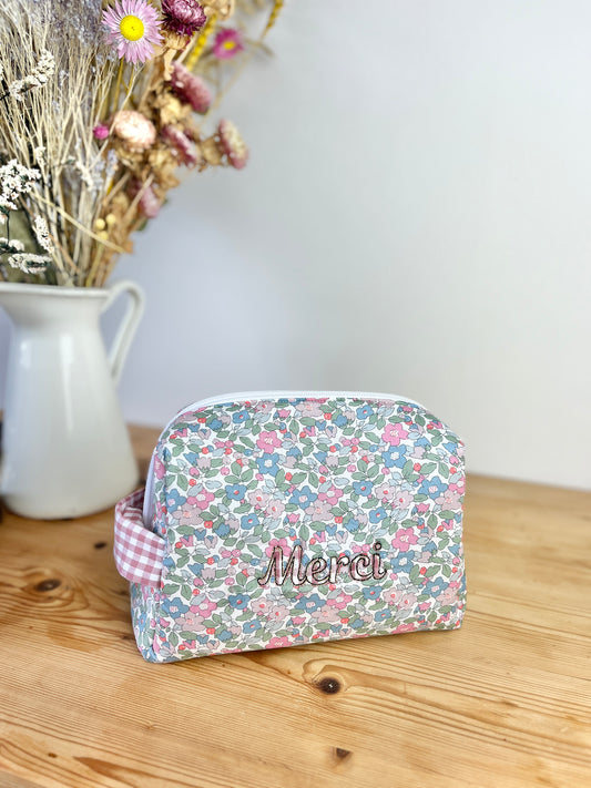 Trousse de toilette Liberty Berry verveine merci
