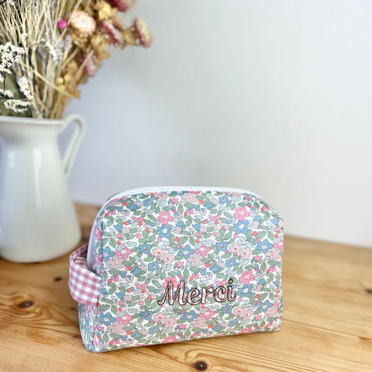 Trousse de toilette Liberty Berry verveine merci
