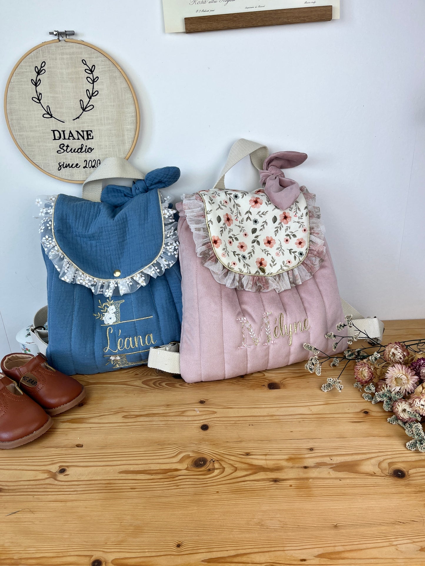 The Eglantine backpack is 100% customizable.
