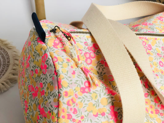Louison le sac polochon adulte Lettrage tissu