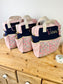 Sac à dos enfant personnalisé Ombeline Liberty Pois de senteur