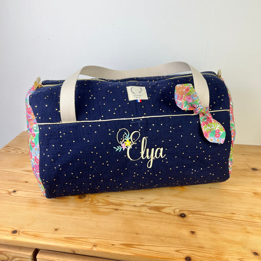 Louison le sac polochon personnalisé Liberty Margaret tutti frutti