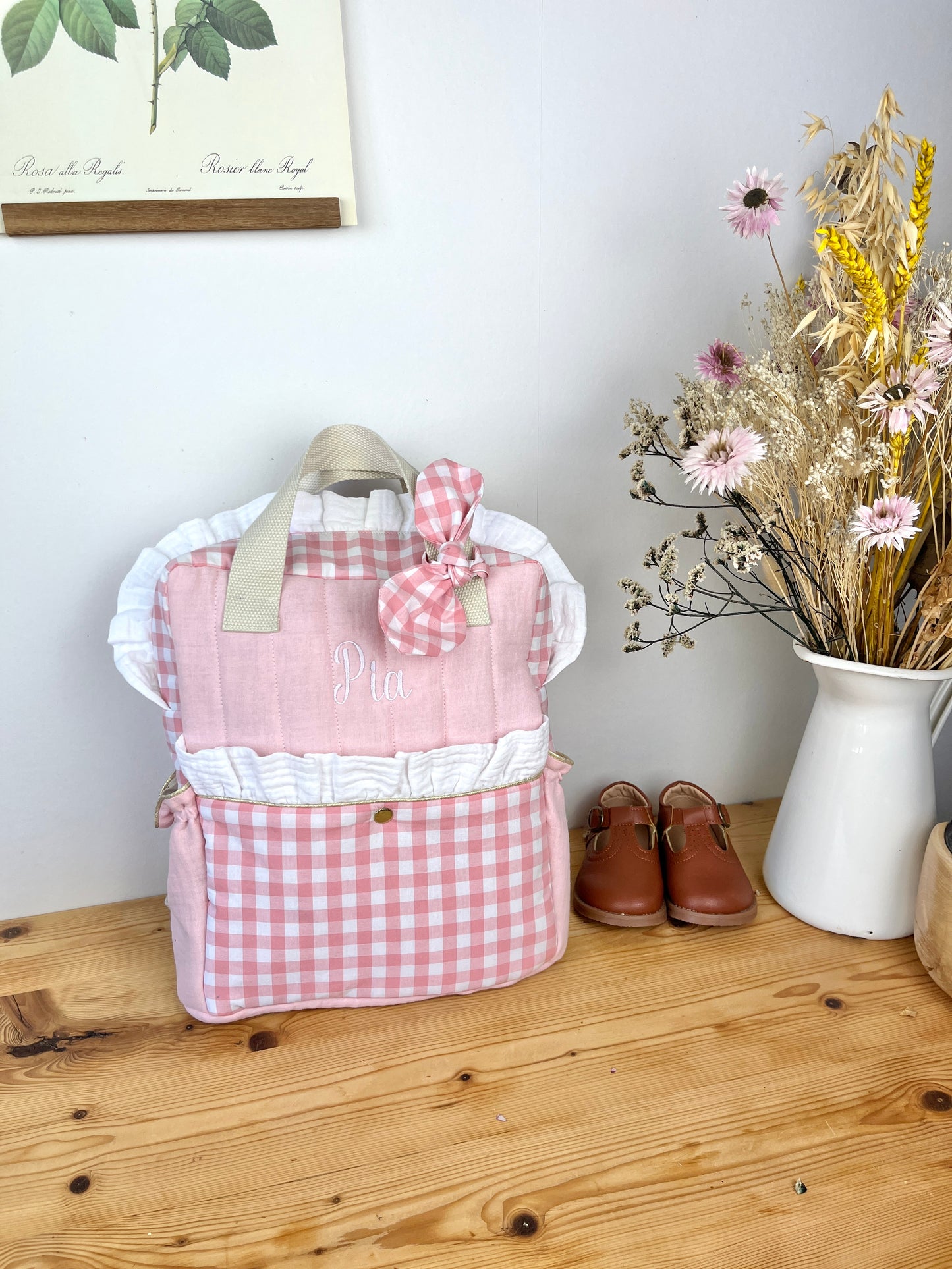 The Ombeline children's backpack is 100% customizable.