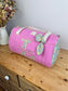 Louison le sac polochon enfant gaze bonbon et liberty michelle citron