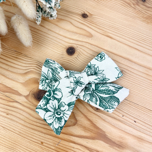Noeud toile de jouy sapin