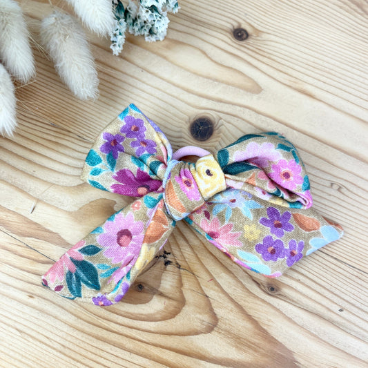Noeud double gaze bloom
