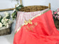 La couverture corail doré et Liberty Eloïse