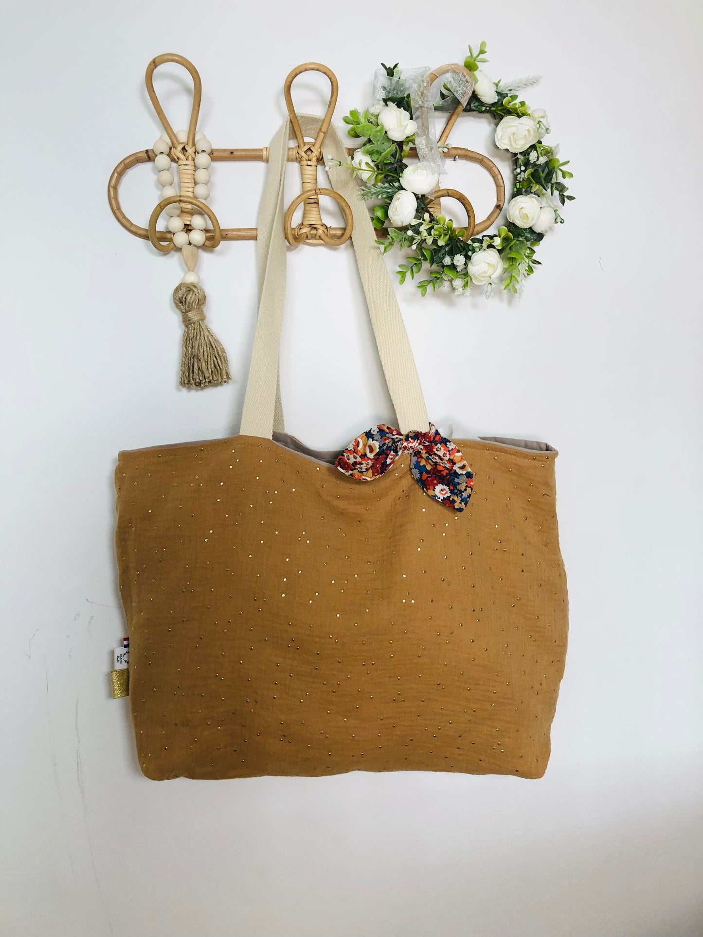 Le petit tote bag à noeud 100% personnalisable