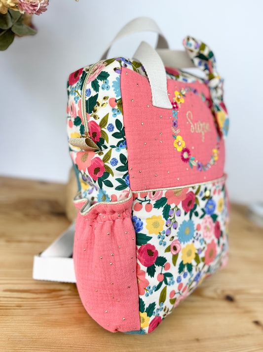 Sac à dos enfant personnalisé Ombeline modèle Suzon
