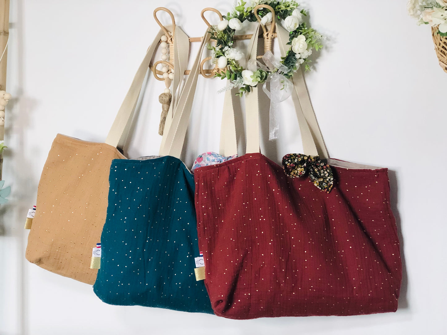 Le petit tote bag à noeud 100% personnalisable