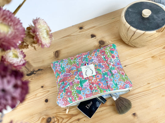 Ensemble : sac à main Aurore et pochette plate