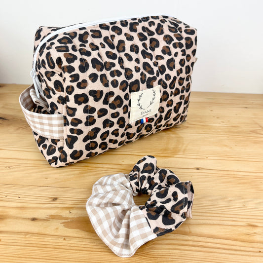 Trousse de toilette Colette Paloma et son chouchou