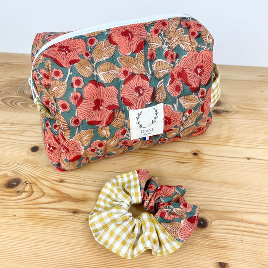 Trousse de toilette Colette Sahar et son chouchou