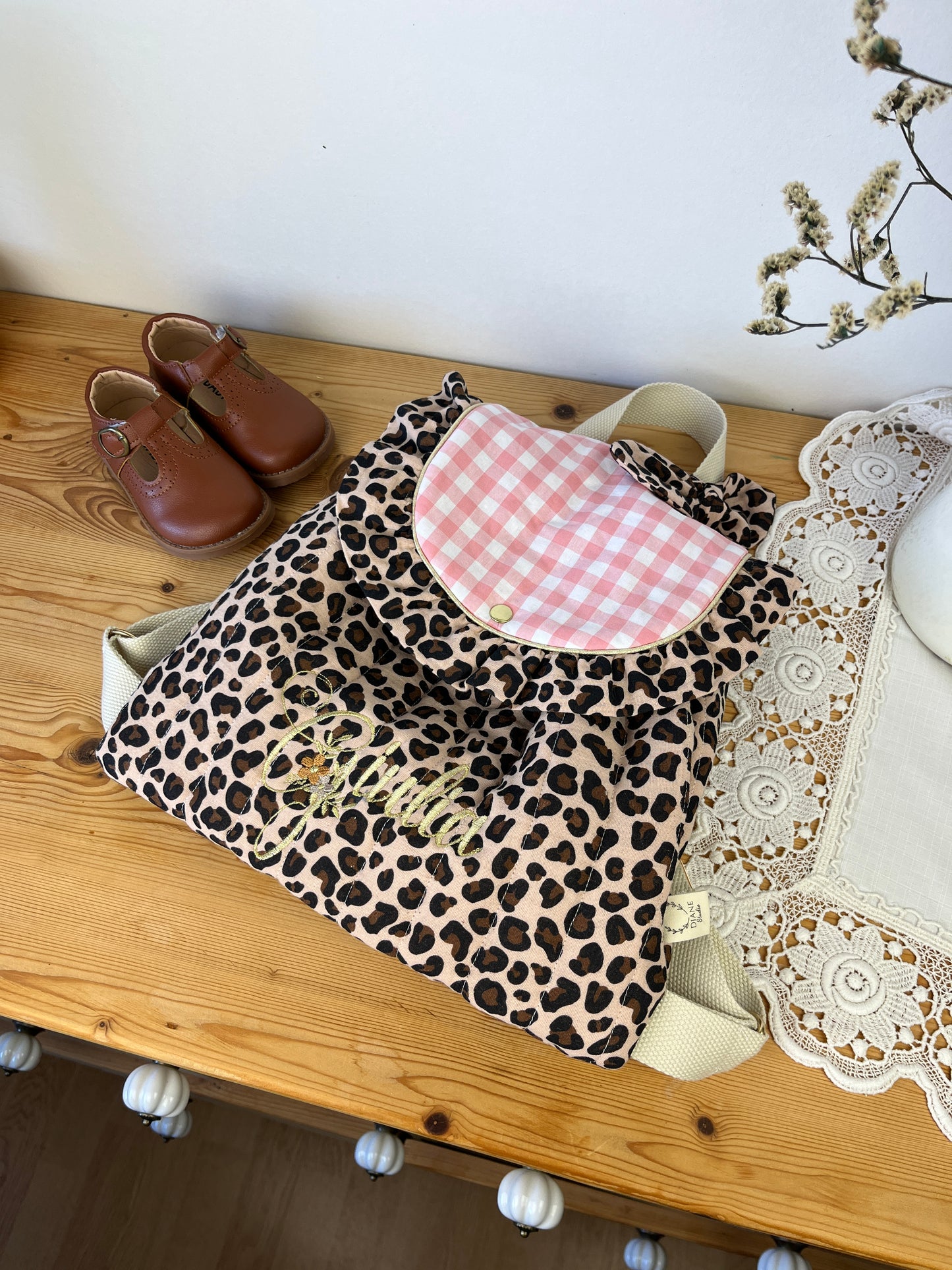 Ensemble pochon et serviette personnalisable
