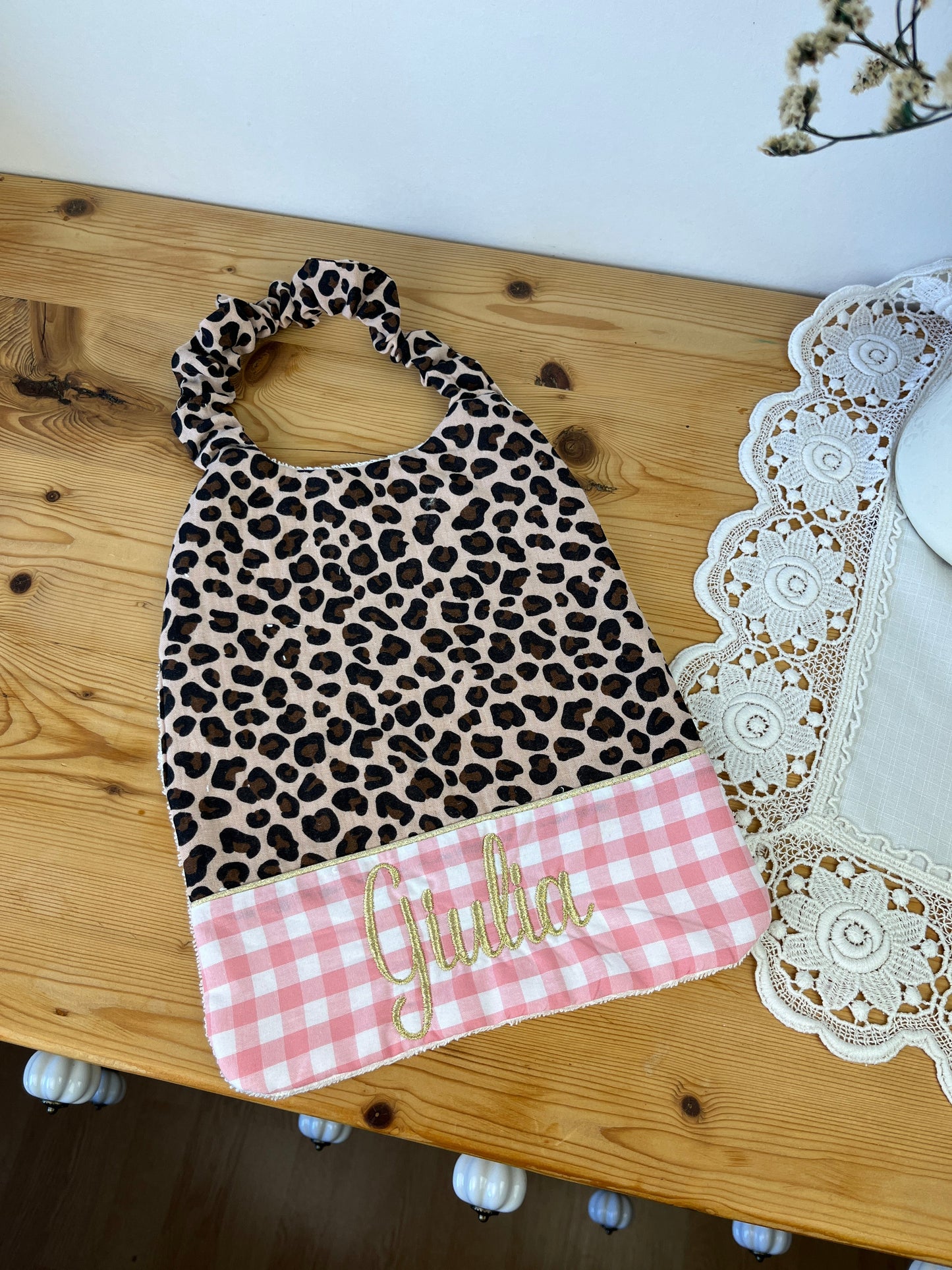 Ensemble pochon et serviette personnalisable