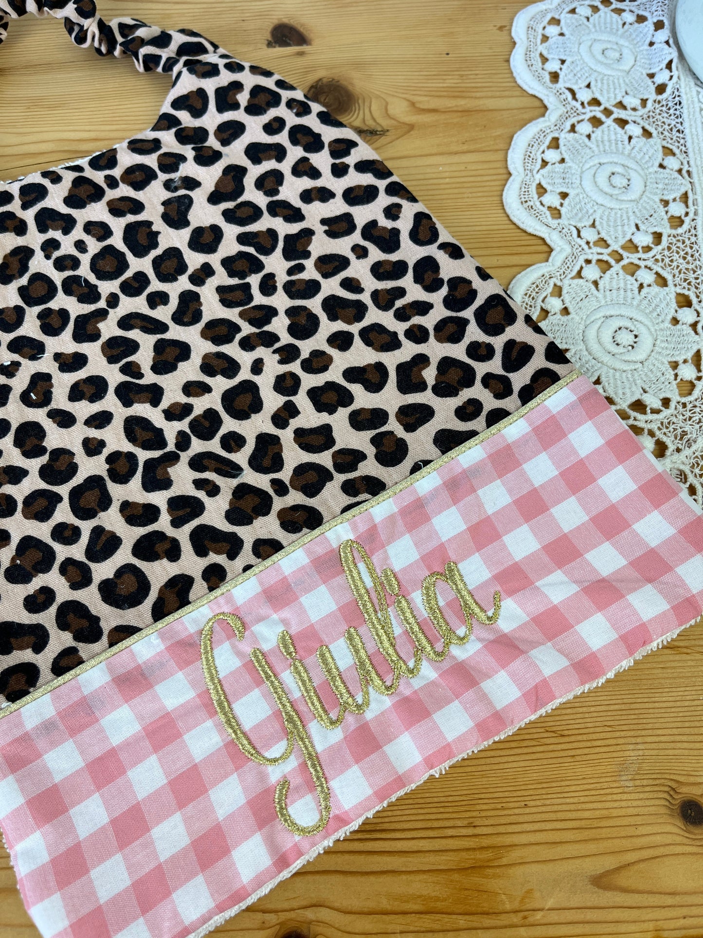 Ensemble pochon et serviette personnalisable
