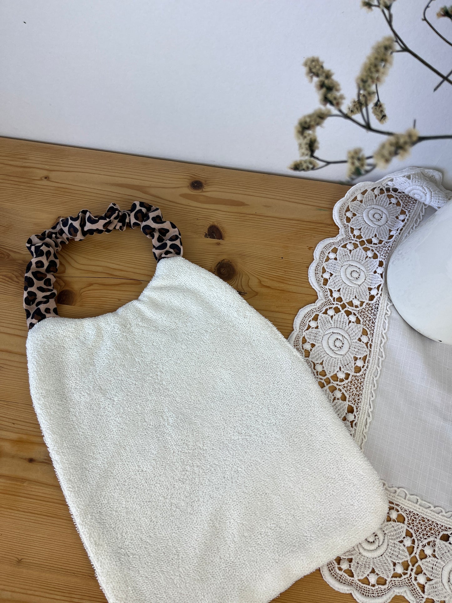 Ensemble pochon et serviette personnalisable