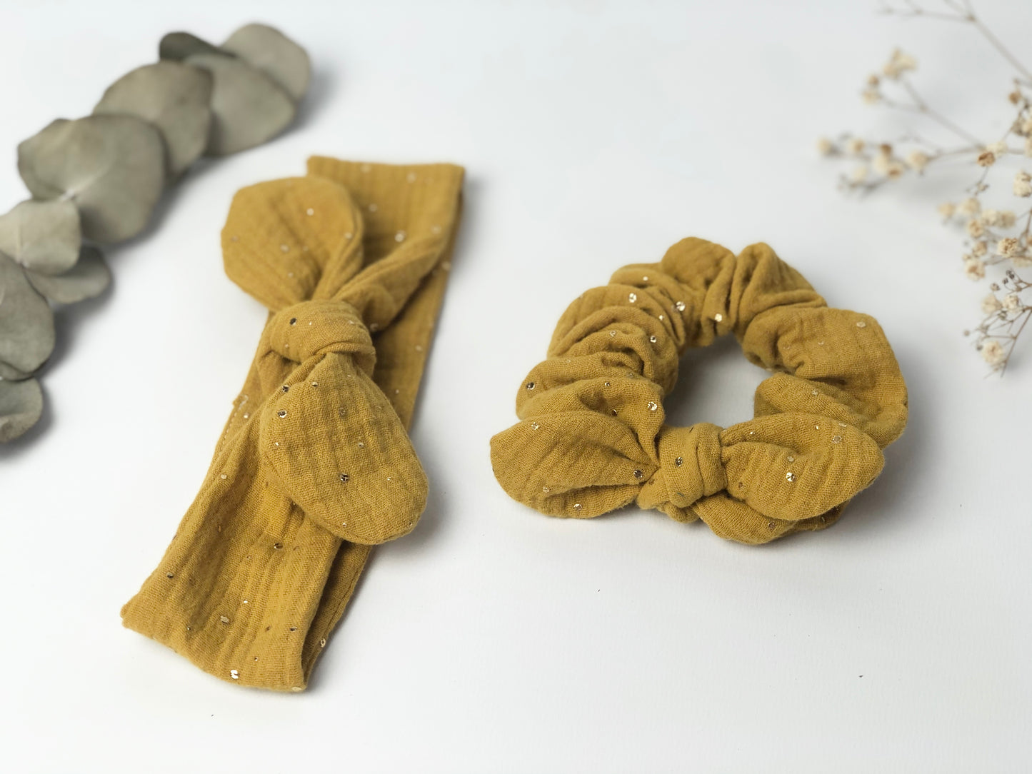 Ensemble : bandeau et chouchou au choix