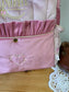 Le sac à dos enfant Ombeline velours rose thé ret rose poudré