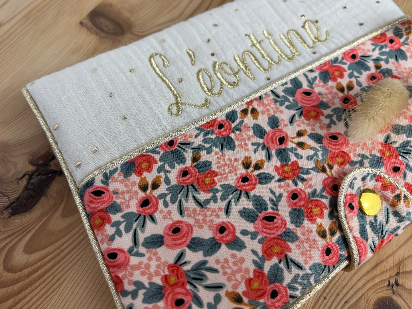 Chloé le protège carnet 100% personnalisable