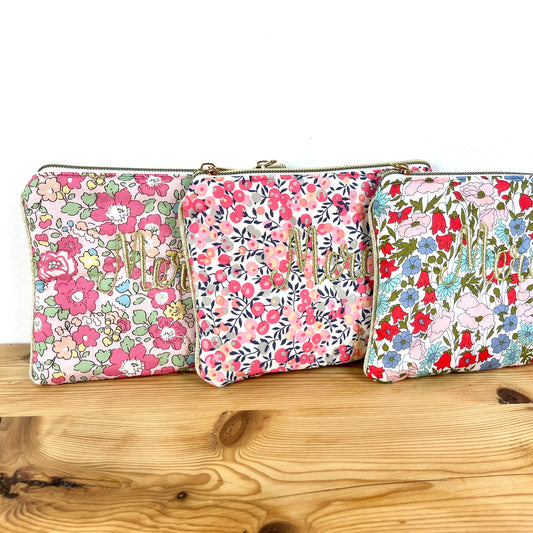 Pochette remerciement maîtresse Liberty of London