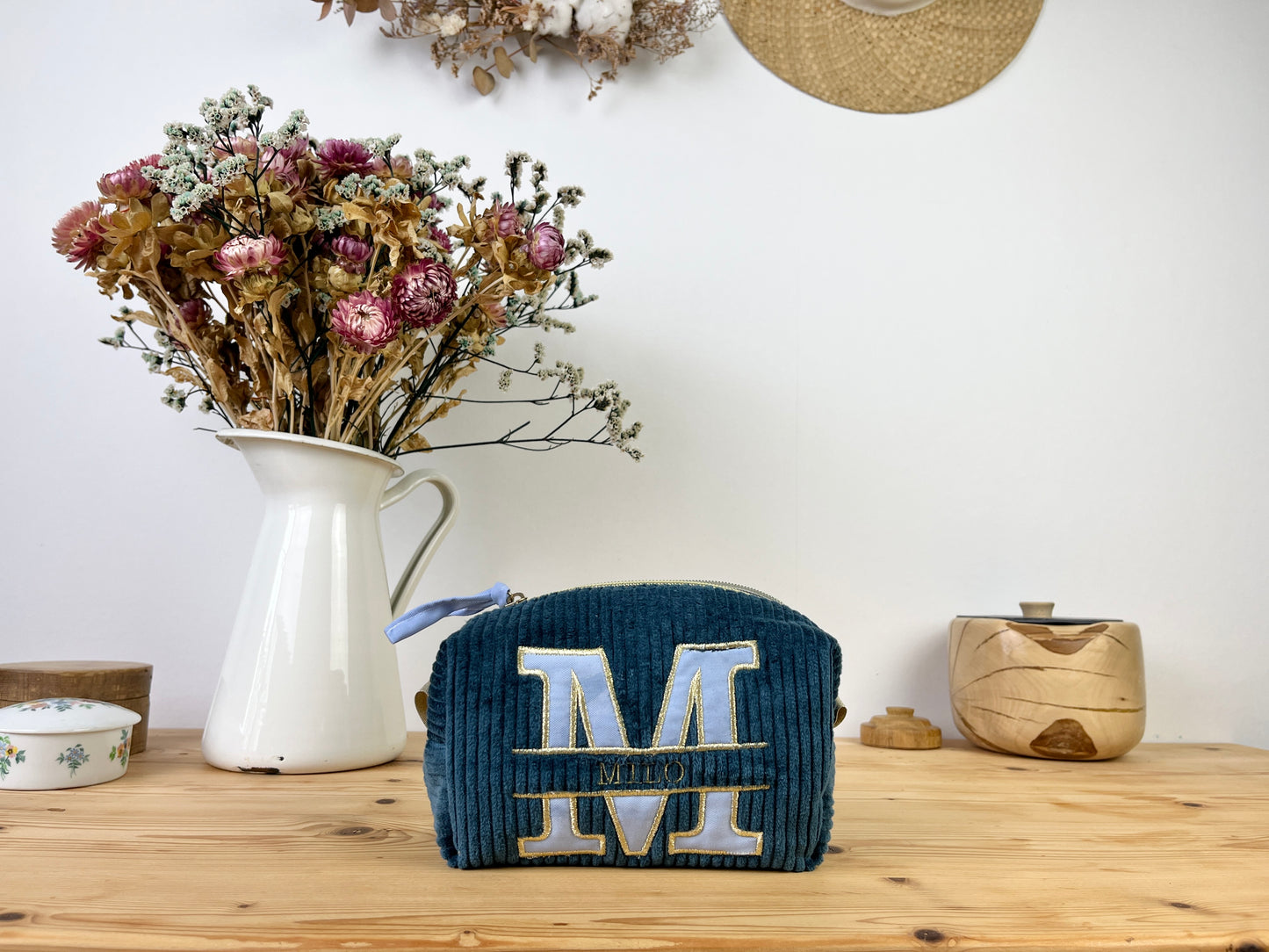 Chloé la trousse de beauté Initiale tissu