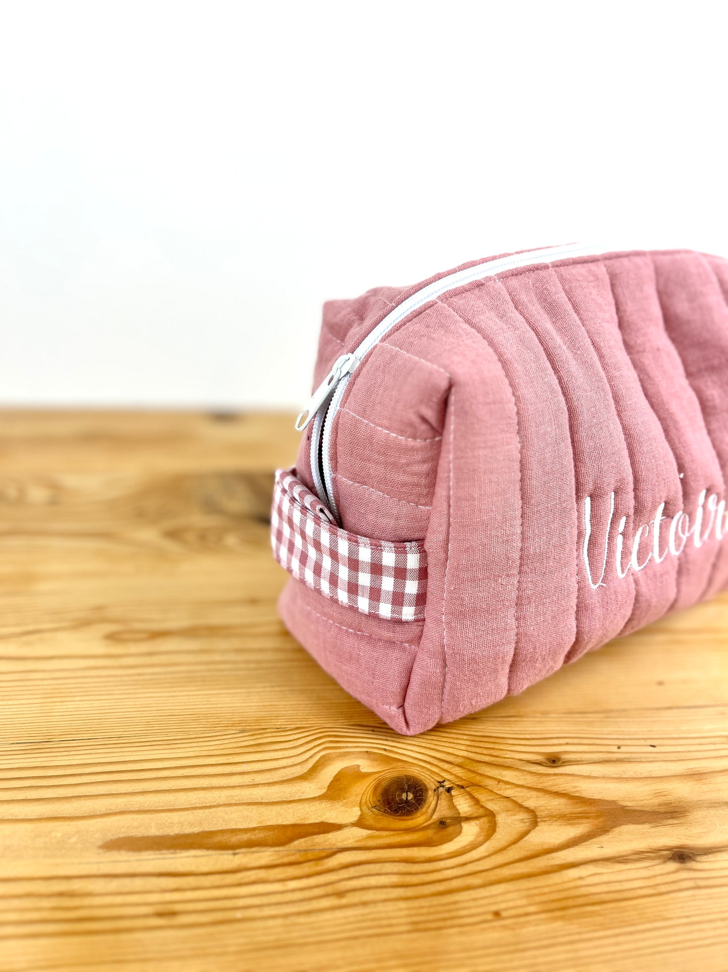 Colette la trousse de toilette rose thé