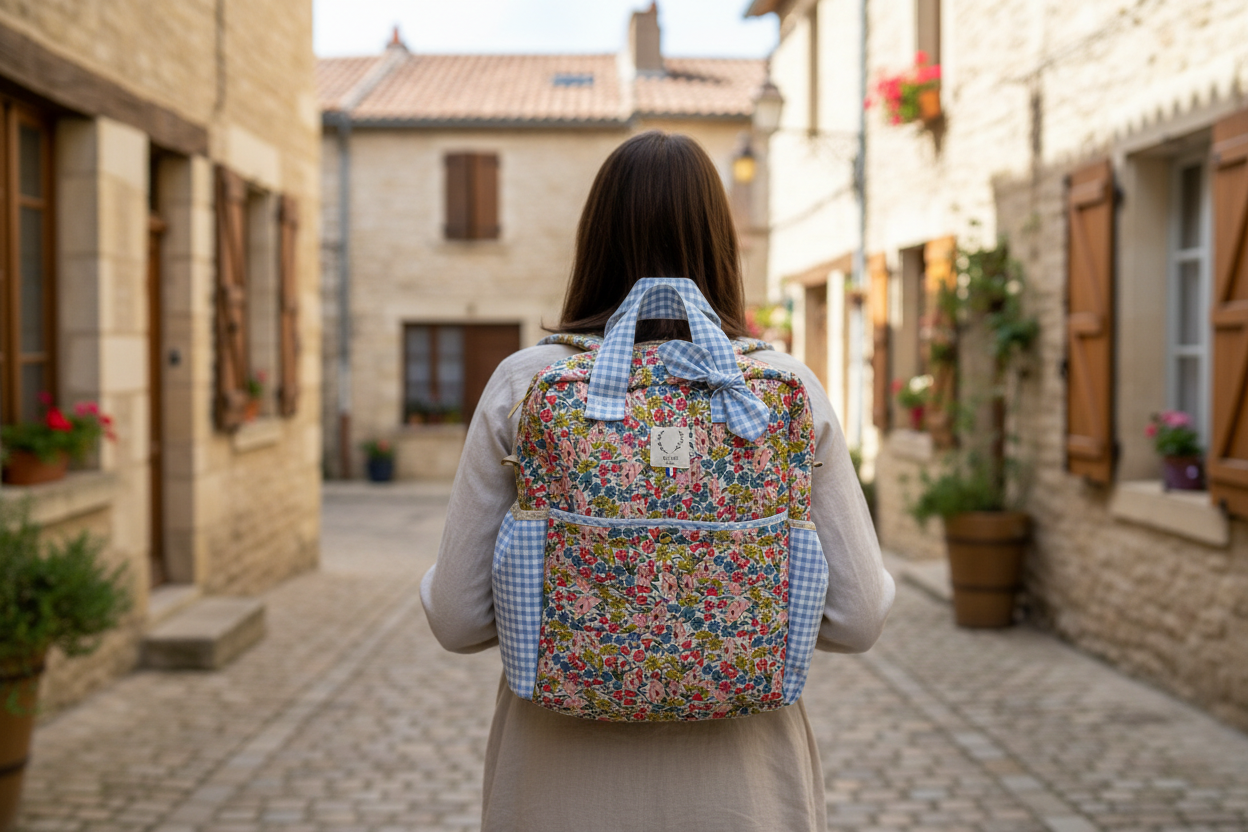 Le sac à dos Angélique personnalisable