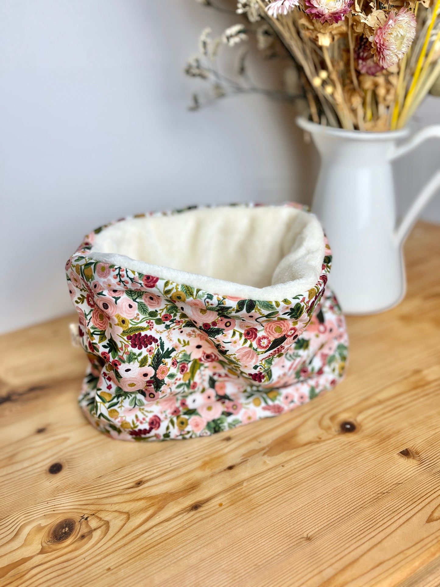 Le tour de cou enfant garden party rose