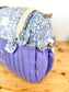 Le sac à langer  Alba lilas et Liberty wiltshire