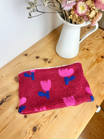 Le tour de cou enfant sherpa tulipes