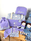 Protège carnet Lilas et Liberty of London wiltshire