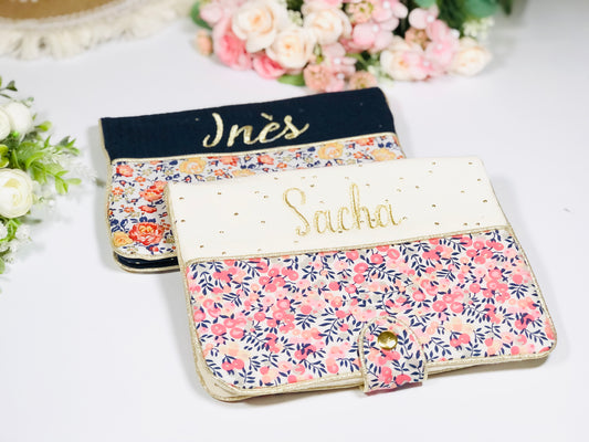 Chloé le protège carnet 100% personnalisable