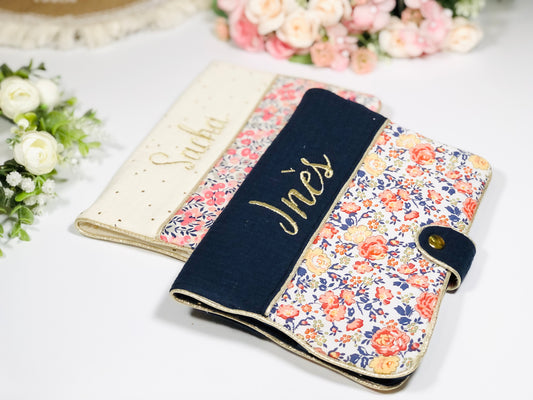 Chloé le protège carnet 100% personnalisable