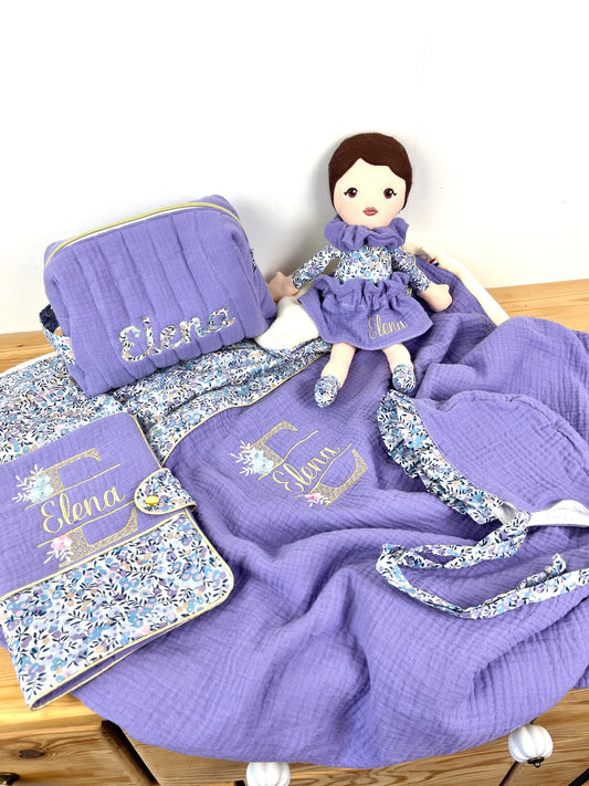 Couverture lilas t Liberty of London wiltshire