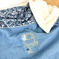 Couverture indigo Liberty of London wiltshire