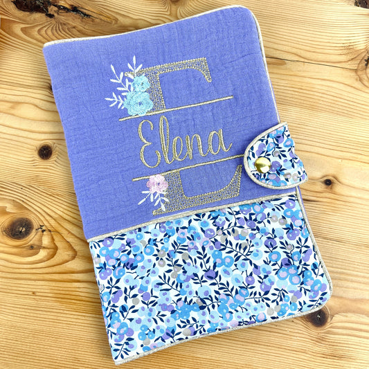 Protège carnet Lilas et Liberty of London wiltshire