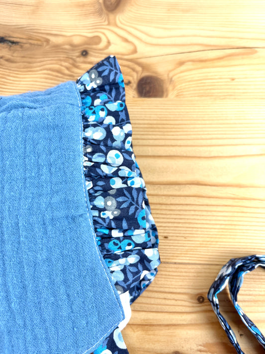 Béguin volant indigo et Liberty of London wiltshire