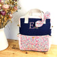 Sac à dos enfant personnalisé Ombeline Liberty Pois de senteur