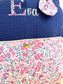 Sac à dos enfant personnalisé Ombeline Liberty Pois de senteur