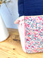 Sac à dos enfant personnalisé Ombeline Liberty Pois de senteur